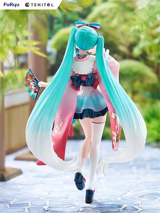 Hatsune Miku Statuie Neo Tokyo Series Kimono 22 cm poza produsului