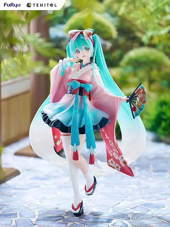 Hatsune Miku Statuie Neo Tokyo Series Kimono 22 cm poza produsului