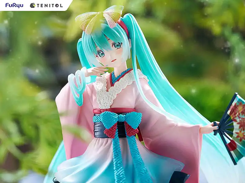 Hatsune Miku Statuie Neo Tokyo Series Kimono 22 cm poza produsului