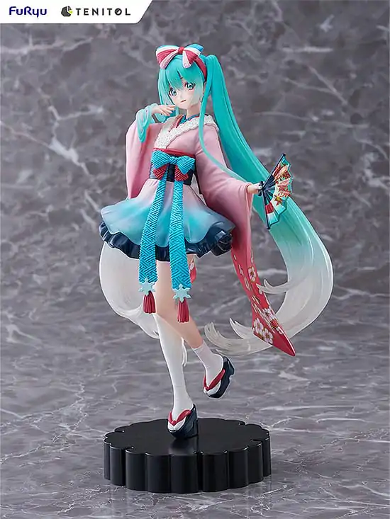Hatsune Miku Statuie Neo Tokyo Series Kimono 22 cm poza produsului