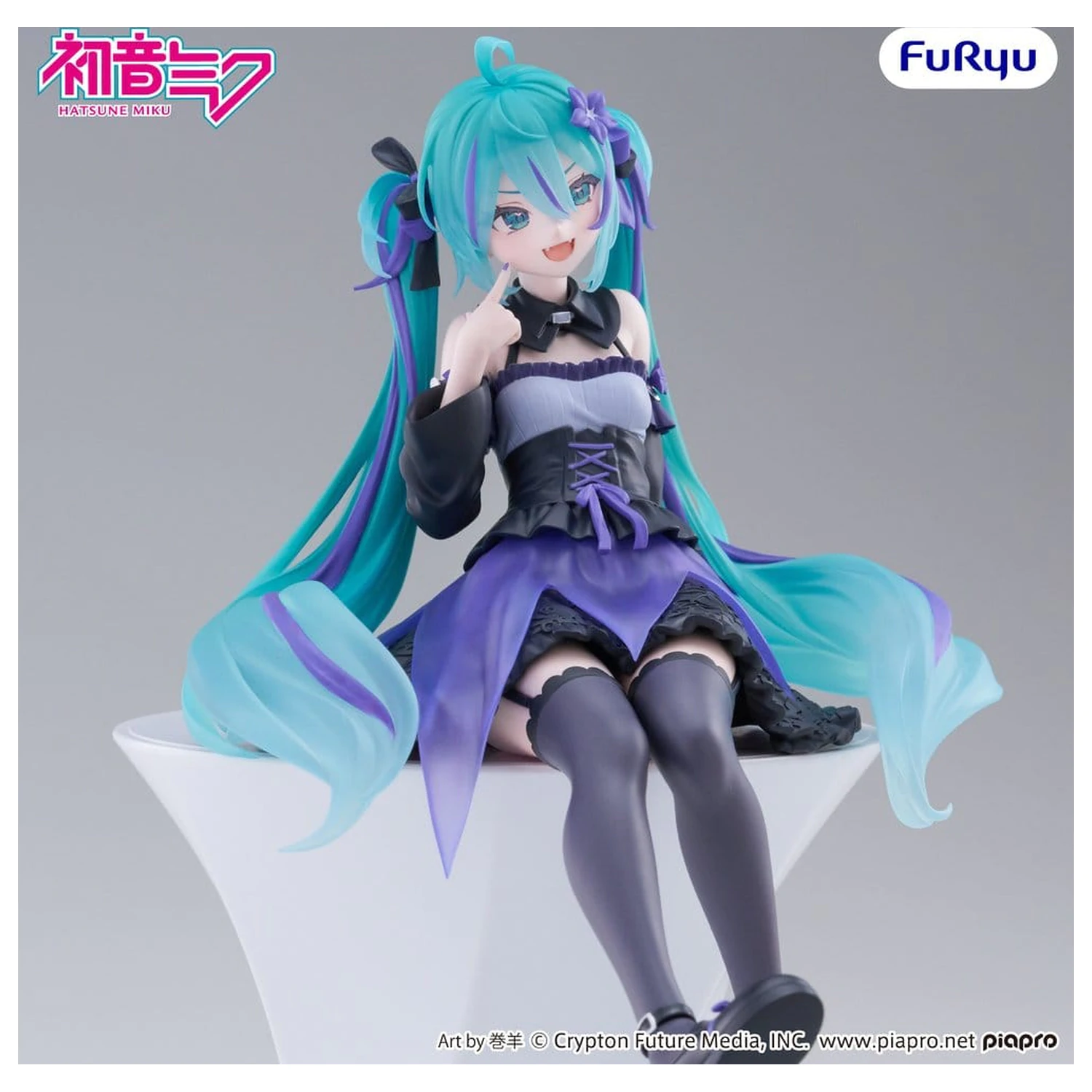 Hatsune Miku Noodle Stopper Figurina PVC Flower Fairy Bellflower 14 cm poza produsului