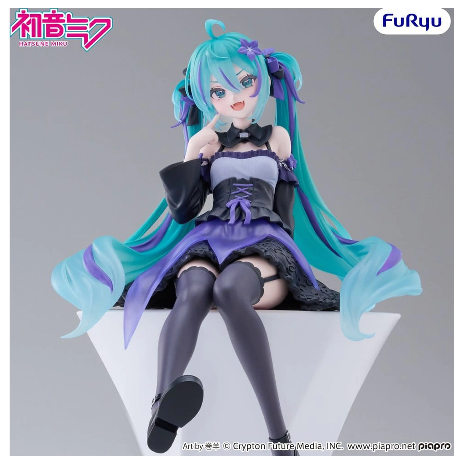 Hatsune Miku Noodle Stopper Figurina PVC Flower Fairy Bellflower 14 cm poza produsului