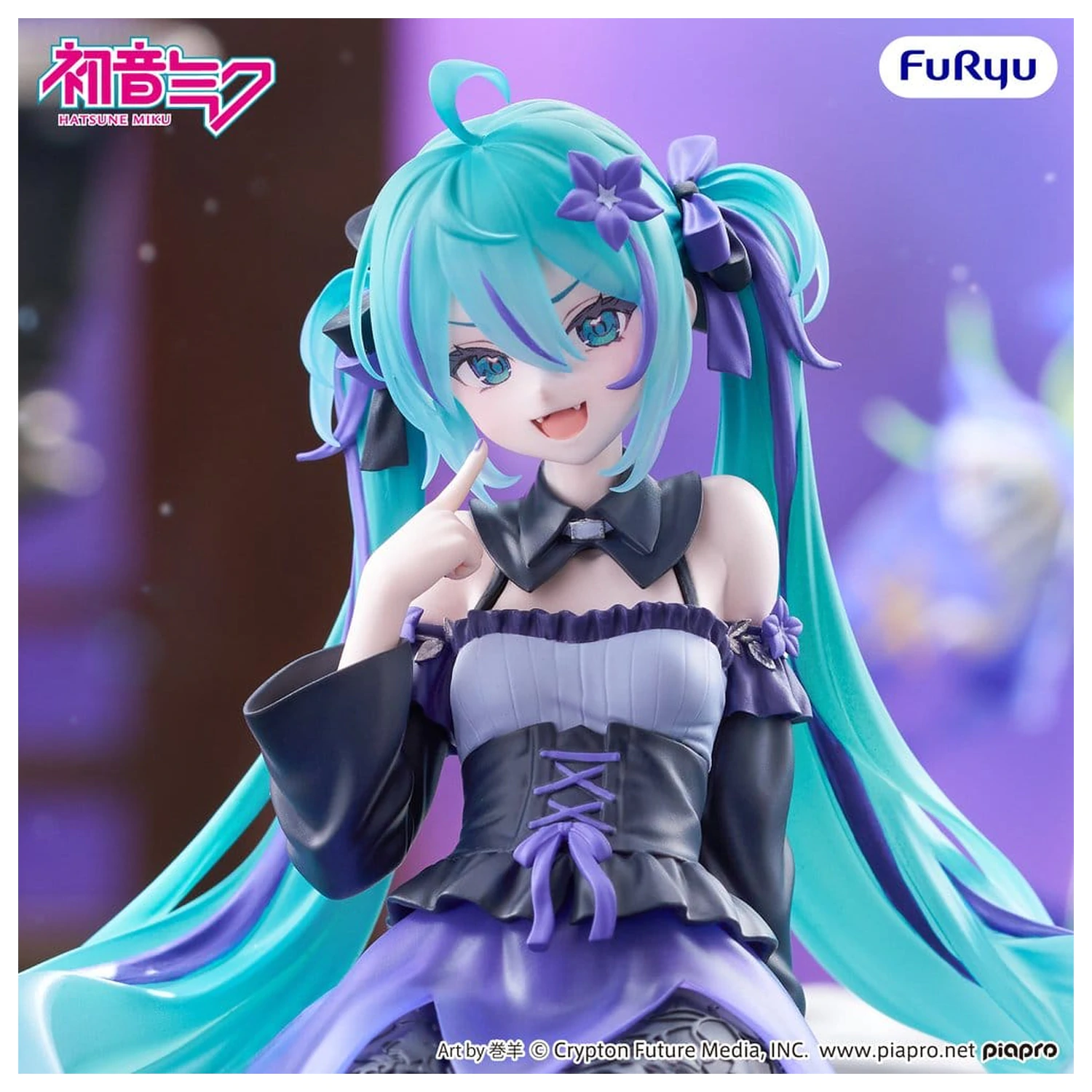 Hatsune Miku Noodle Stopper Figurina PVC Flower Fairy Bellflower 14 cm poza produsului