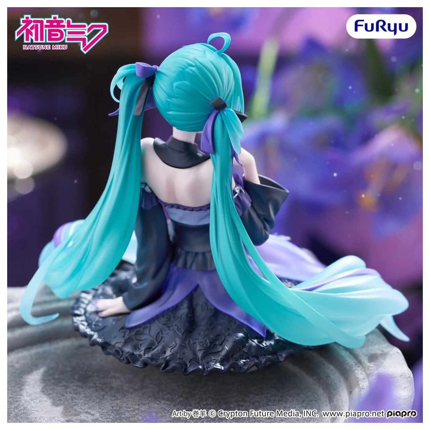 Hatsune Miku Noodle Stopper Figurina PVC Flower Fairy Bellflower 14 cm poza produsului