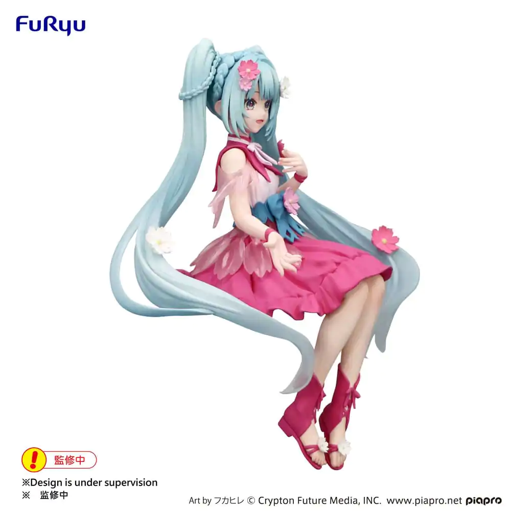 Hatsune Miku Noodle Stopper Statuie PVC Flower Fairy Cosmos 14 cm poza produsului