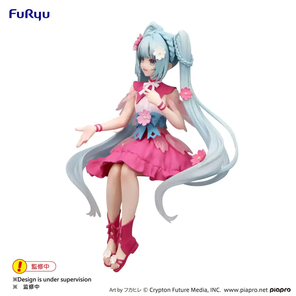 Hatsune Miku Noodle Stopper Statuie PVC Flower Fairy Cosmos 14 cm poza produsului