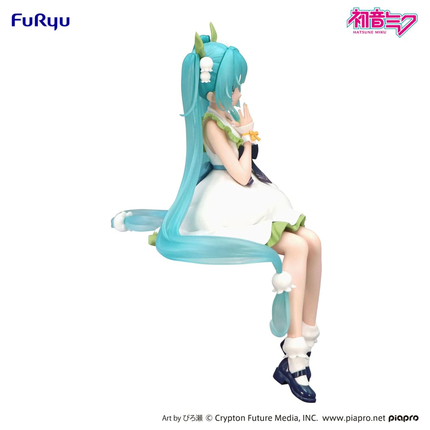 Hatsune Miku Noodle Stopper PVC Statuie Flower Fairy Lily of the Valley 14 cm poza produsului