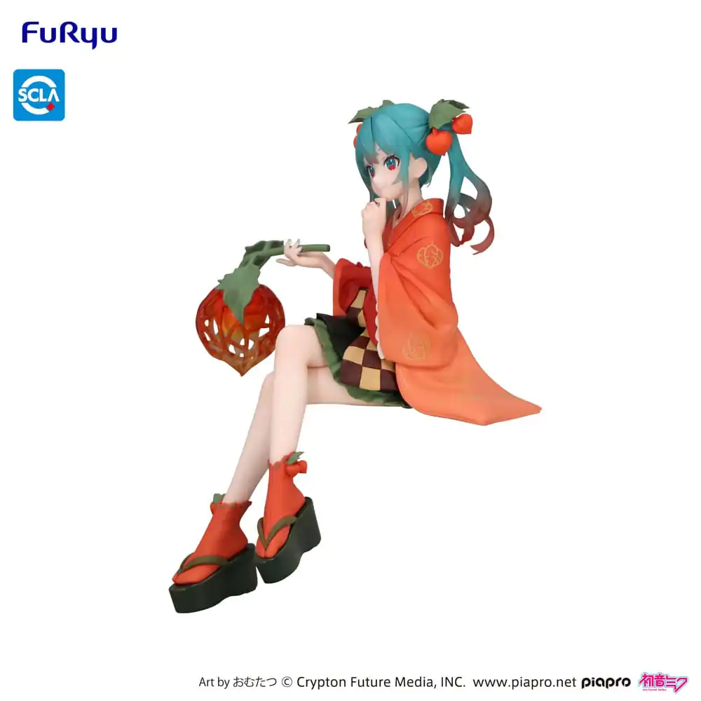 Statuetă PVC Opritor de Tăiței Hatsune Miku Flower Fairy Winter Cherry 15 cm poza produsului