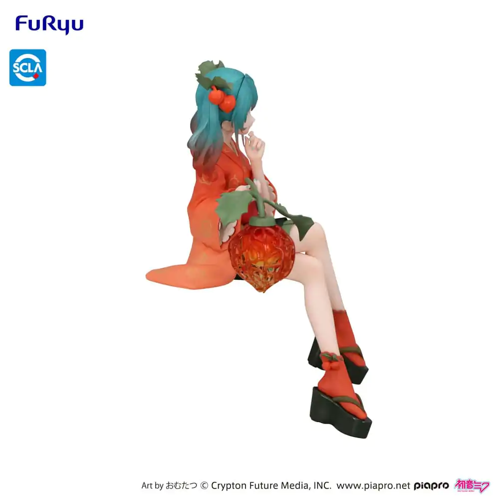 Statuetă PVC Opritor de Tăiței Hatsune Miku Flower Fairy Winter Cherry 15 cm poza produsului