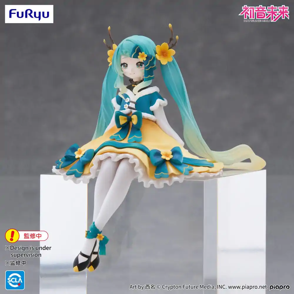 Statuie PVC Opritor de Tăiței Hatsune Miku Hatsune Miku 2025 Anul Nou Chinezesc Ver. 14 cm poza produsului