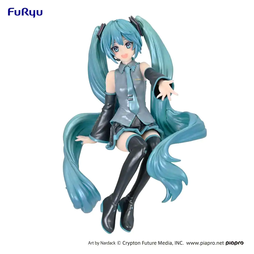 Statuie PVC opritor de tăiței Hatsune Miku Nardack Pearl Color Ver. 14 cm poza produsului