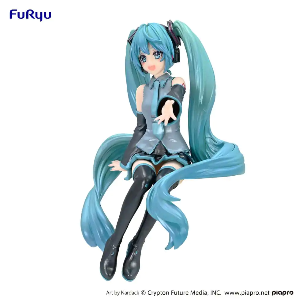 Statuie PVC opritor de tăiței Hatsune Miku Nardack Pearl Color Ver. 14 cm poza produsului