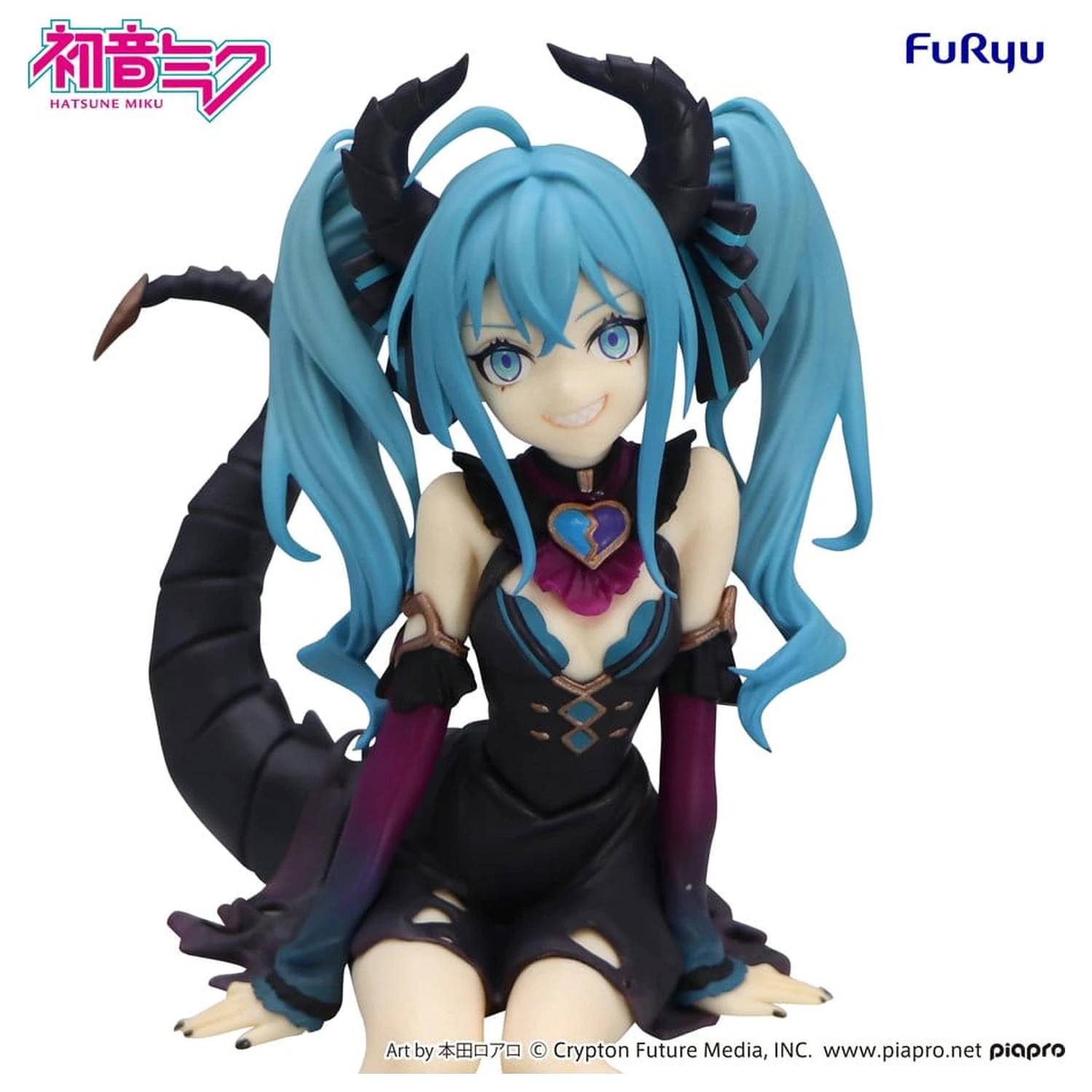 Hatsune Miku Noodle Stopper PVC Figurina Hatsune Miku Villain Ver. 16 cm poza produsului