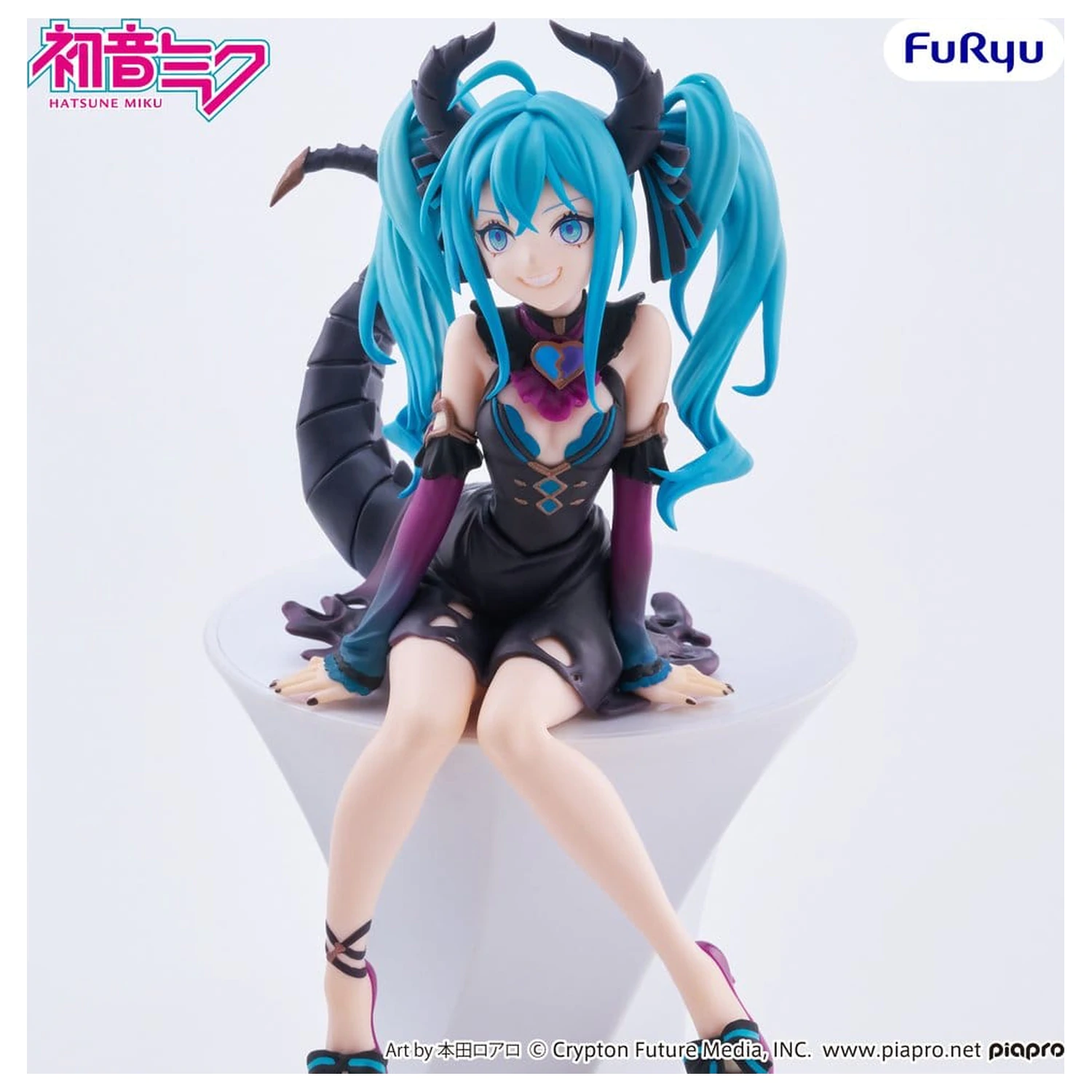 Hatsune Miku Noodle Stopper PVC Figurina Hatsune Miku Villain Ver. 16 cm poza produsului