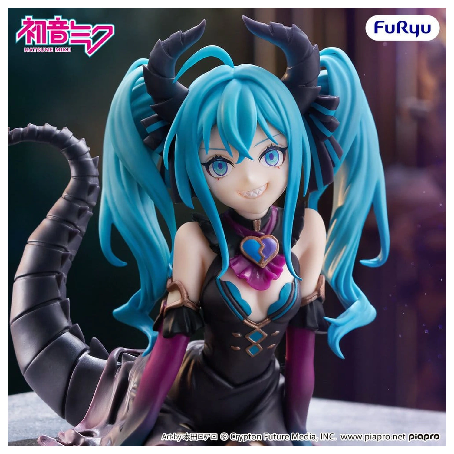 Hatsune Miku Noodle Stopper PVC Figurina Hatsune Miku Villain Ver. 16 cm poza produsului