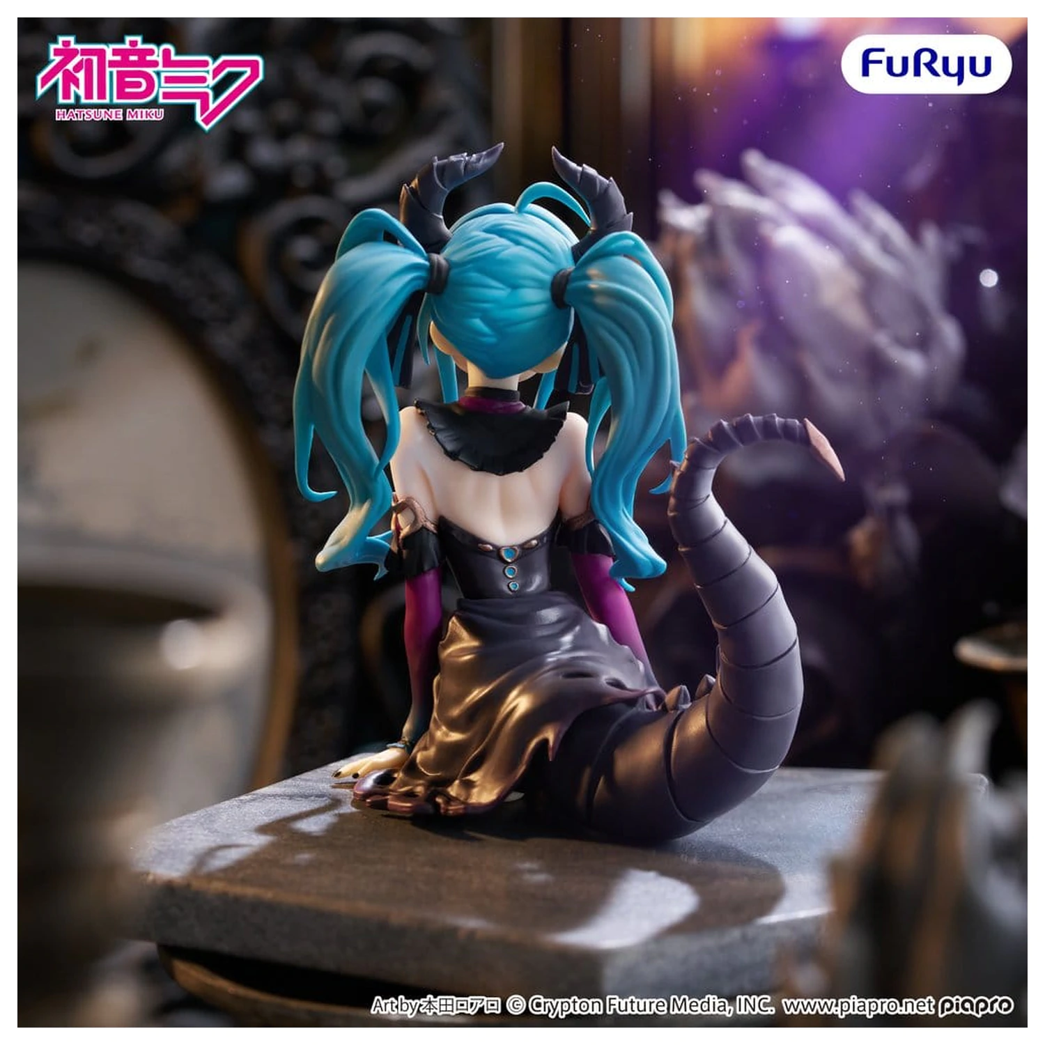 Hatsune Miku Noodle Stopper PVC Figurina Hatsune Miku Villain Ver. 16 cm poza produsului