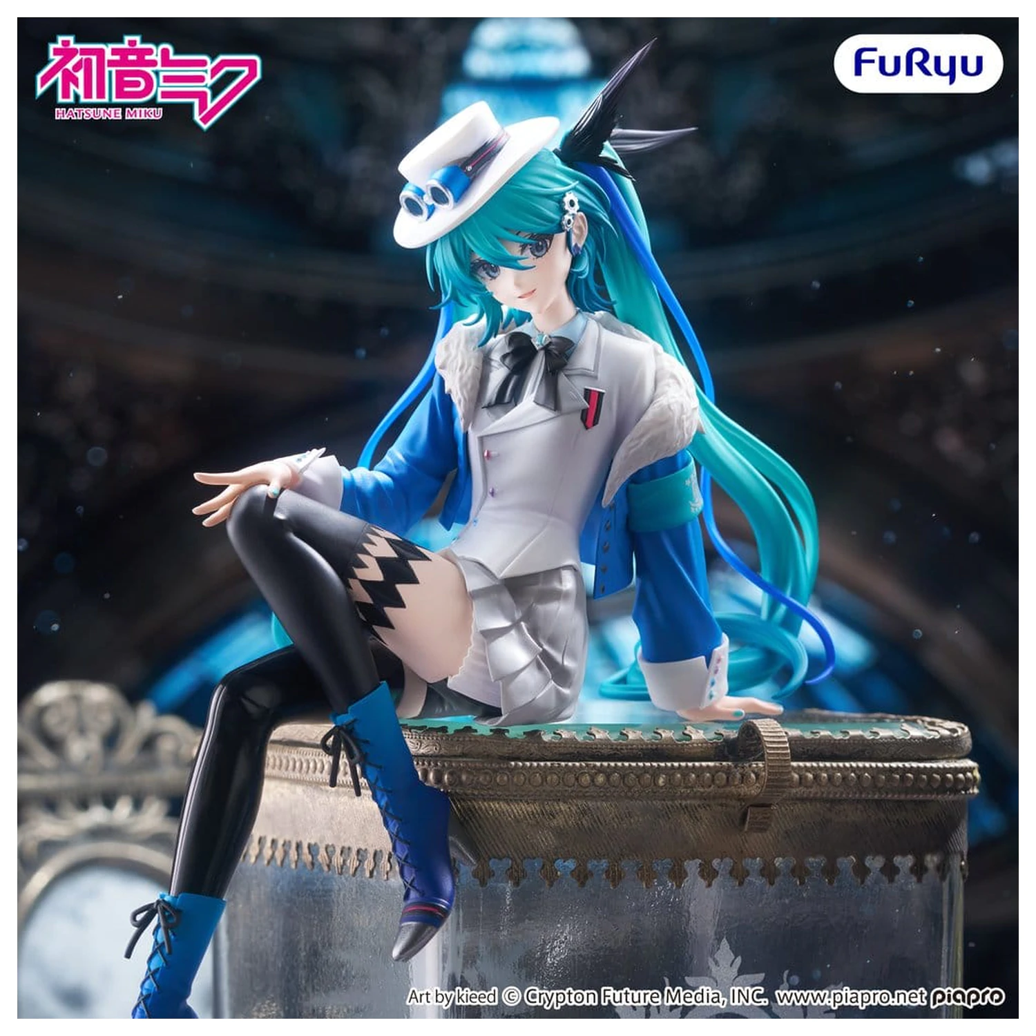 Hatsune Miku Noodle Stopper Figurina PVC Miku with you 2025 Ver. 15 cm poza produsului