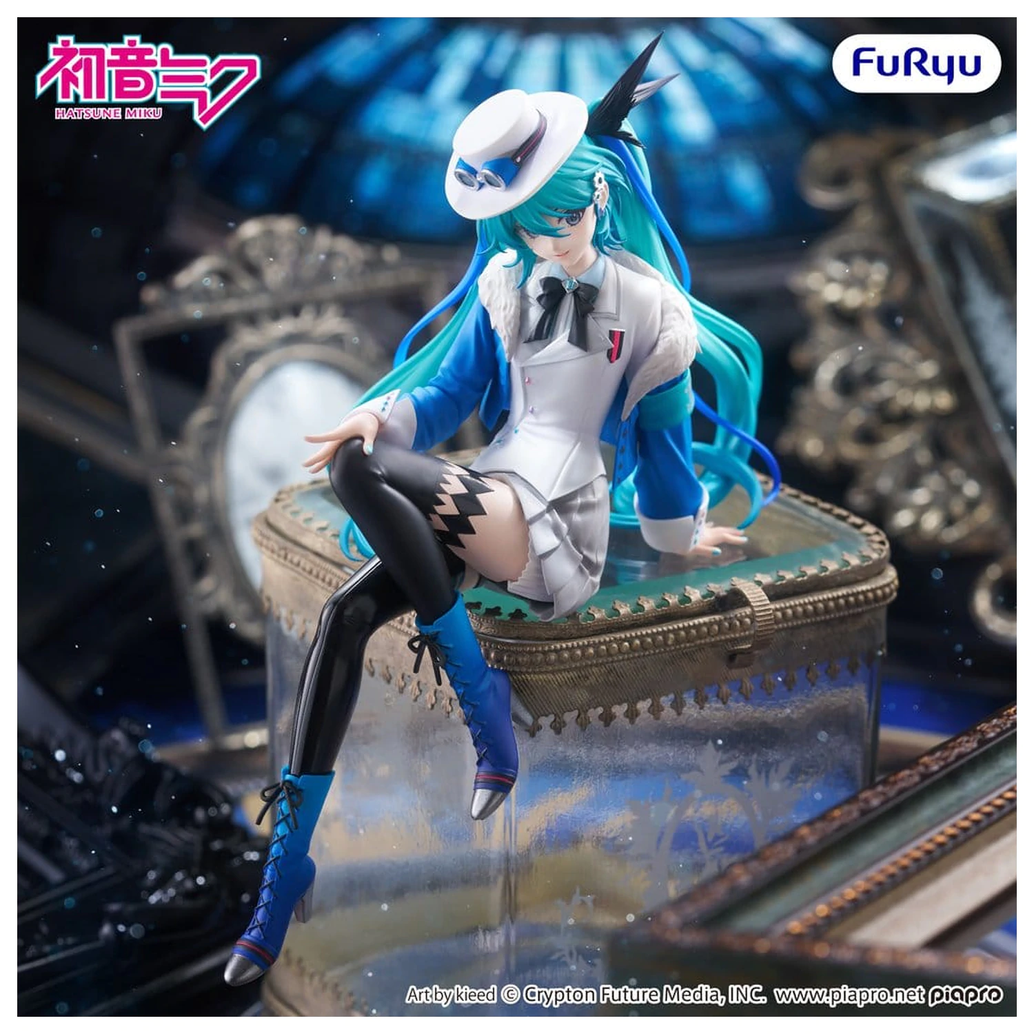 Hatsune Miku Noodle Stopper Figurina PVC Miku with you 2025 Ver. 15 cm poza produsului