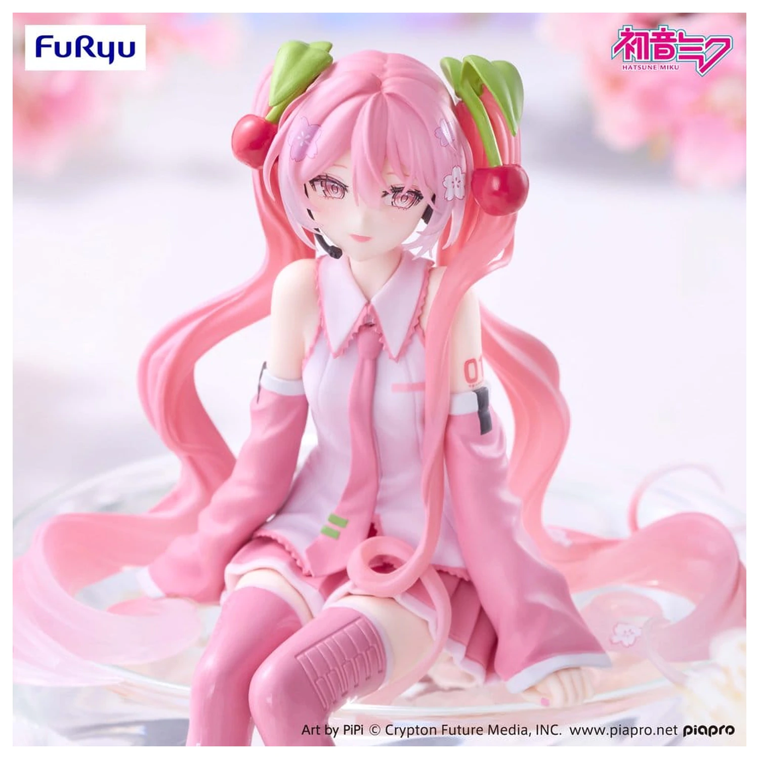 Figurina PVC Hatsune Miku Noodle Stopper Sakura Miku 2026 Smile Ver. 14 cm poza produsului