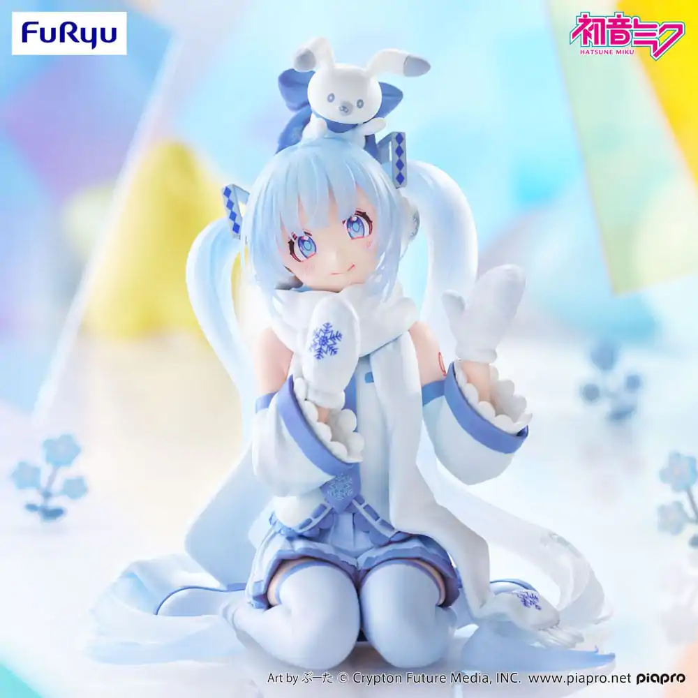 Hatsune Miku Noodle Stopper PVC Statuie Snow Miku Sky Town 10th Ver. 15 cm poza produsului