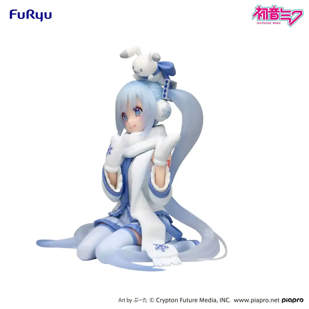 Hatsune Miku Noodle Stopper PVC Statuie Snow Miku Sky Town 10th Ver. 15 cm poza produsului