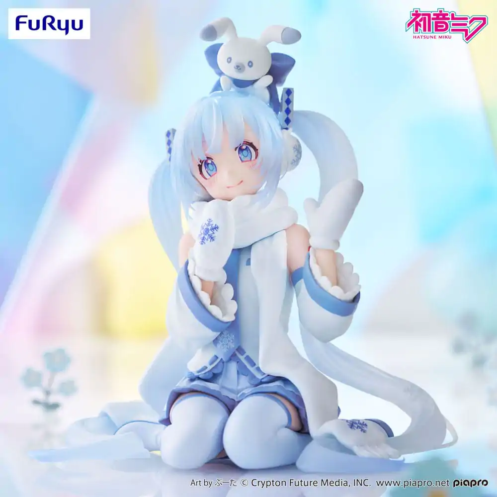 Hatsune Miku Noodle Stopper PVC Statuie Snow Miku Sky Town 10th Ver. 15 cm poza produsului