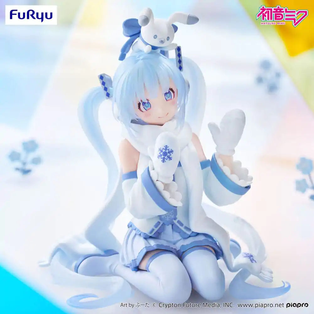 Hatsune Miku Noodle Stopper PVC Statuie Snow Miku Sky Town 10th Ver. 15 cm poza produsului