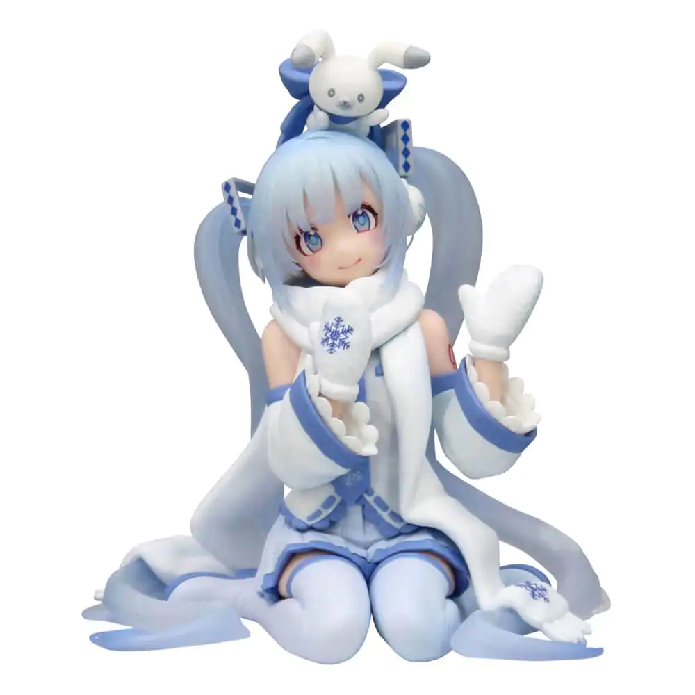 Hatsune Miku Noodle Stopper PVC Statuie Snow Miku Sky Town 10th Ver. 15 cm poza produsului