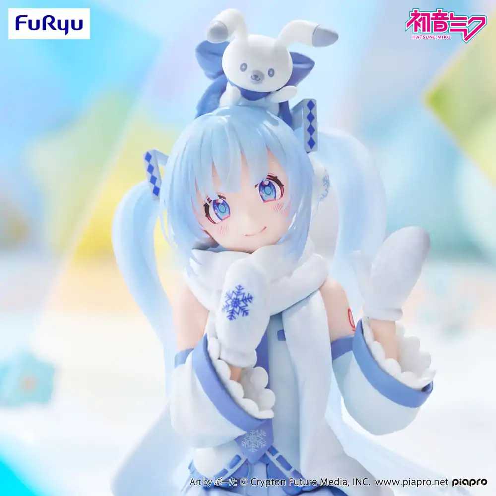 Hatsune Miku Noodle Stopper PVC Statuie Snow Miku Sky Town 10th Ver. 15 cm poza produsului