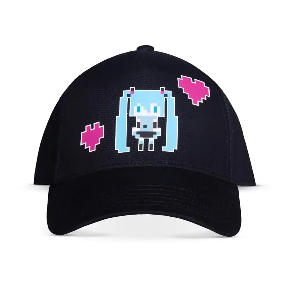 Șapcă cu cozoroc curbat Hatsune Miku Pixel poza produsului