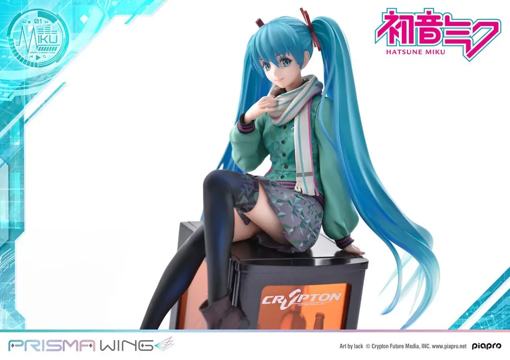 Statuie PVC Hatsune Miku Prisma Wing 1/7 Hatsune Miku (Artă de lack) 19 cm poza produsului