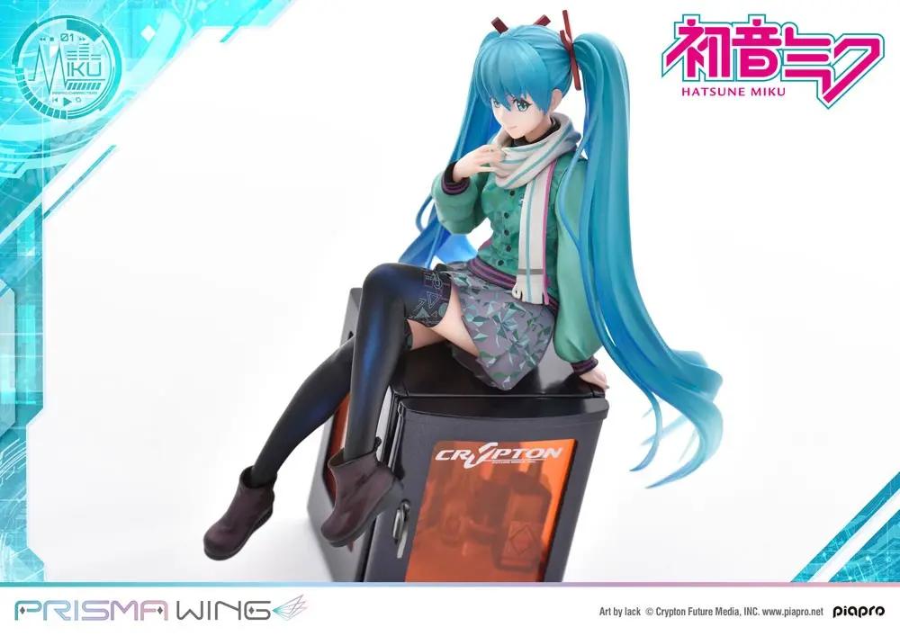 Statuie PVC Hatsune Miku Prisma Wing 1/7 Hatsune Miku (Artă de lack) 19 cm poza produsului