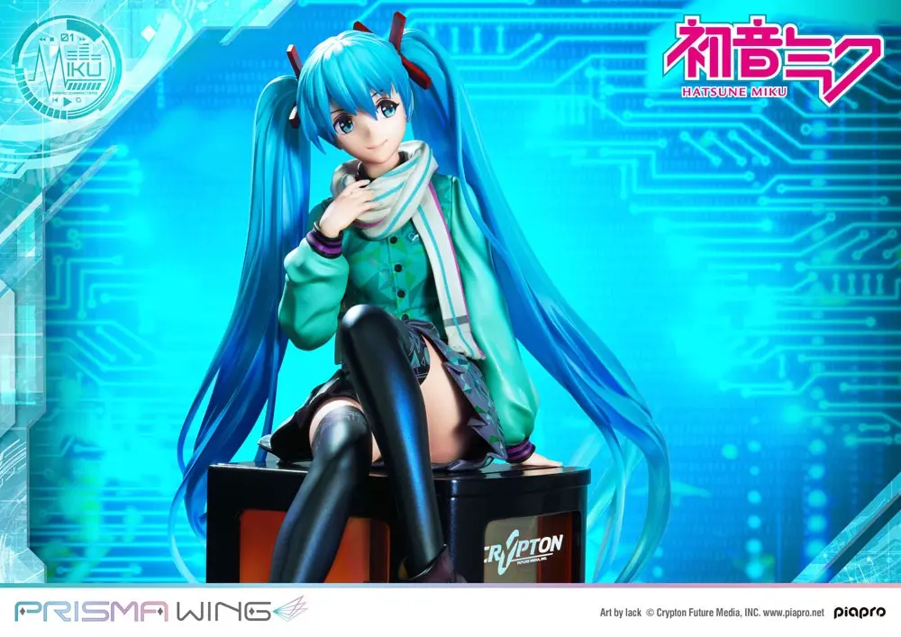 Statuie PVC Hatsune Miku Prisma Wing 1/7 Hatsune Miku (Artă de lack) 19 cm poza produsului