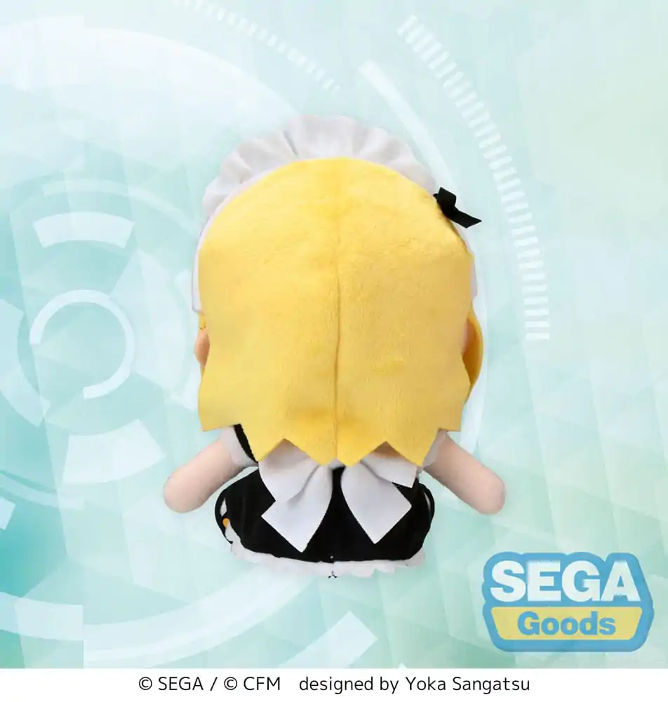 Hatsune Miku: Project DIVA Arcade Future Tone Fuwa Petit Figurina de pluș Kagamine Rin Maid Ver. (EX) 16 cm poza produsului