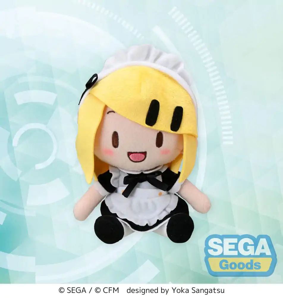 Hatsune Miku: Project DIVA Arcade Future Tone Fuwa Petit Figurina de pluș Kagamine Rin Maid Ver. (EX) 16 cm poza produsului