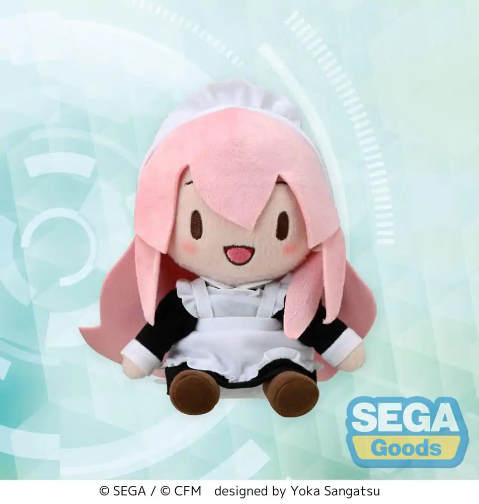 Hatsune Miku: Project DIVA Arcade Future Tone Fuwa Petit Figurina de pluș Megurine Luka Maid Ver. (EX) 16 cm poza produsului