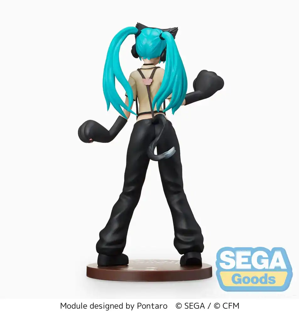 Statuie PVC Hatsune Miku Project DIVA Arcade Future Tone SPM Hatsune Miku Pisică 23 cm poza produsului