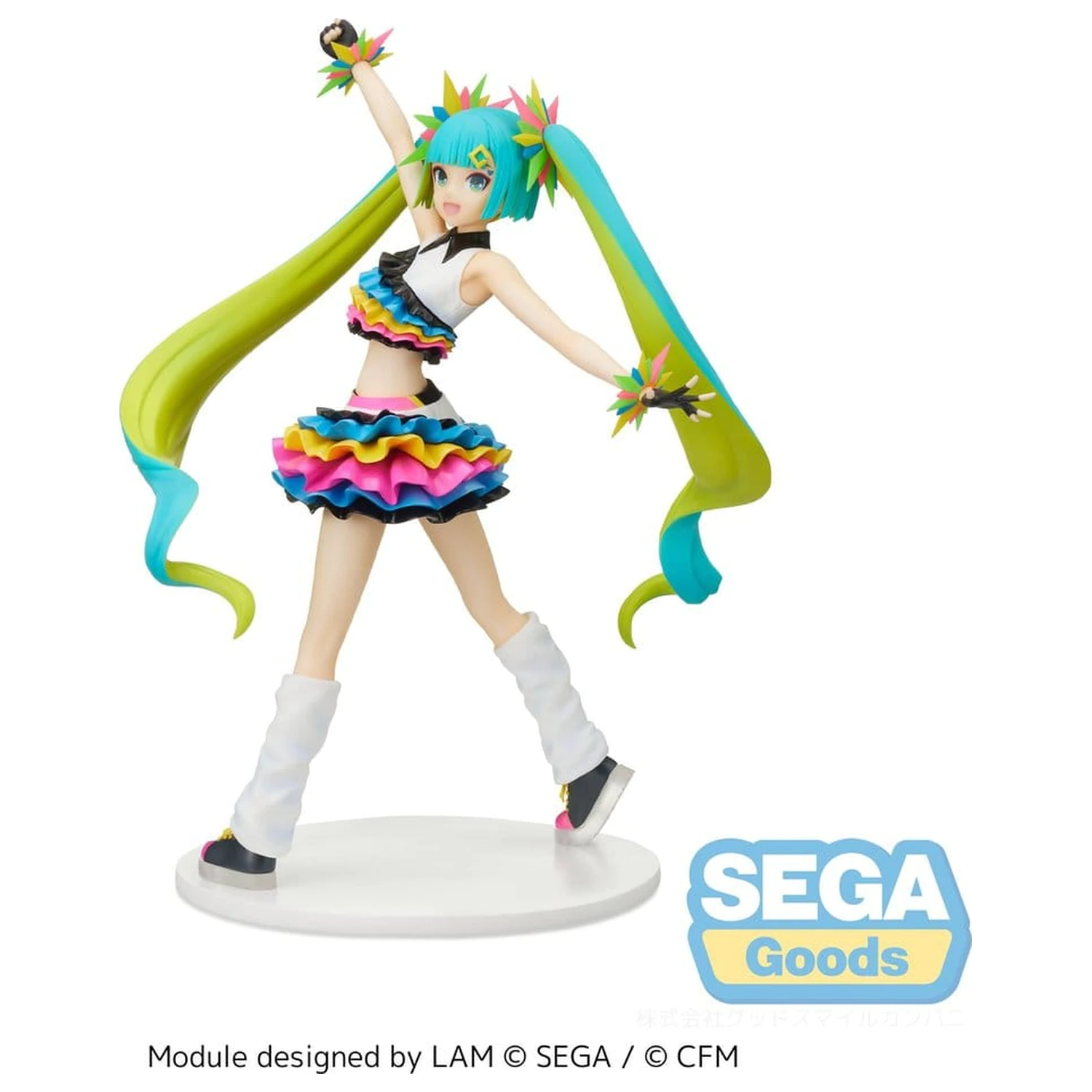 Hatsune Miku Project DIVA MEGA39's FIGURIZM Figurină din PVC Hatsune Miku - Catch the Wave 25 cm poza produsului