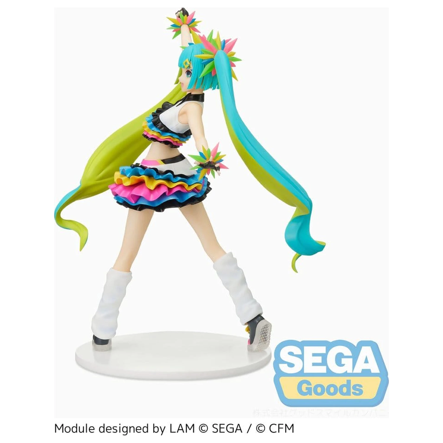 Hatsune Miku Project DIVA MEGA39's FIGURIZM Figurină din PVC Hatsune Miku - Catch the Wave 25 cm poza produsului