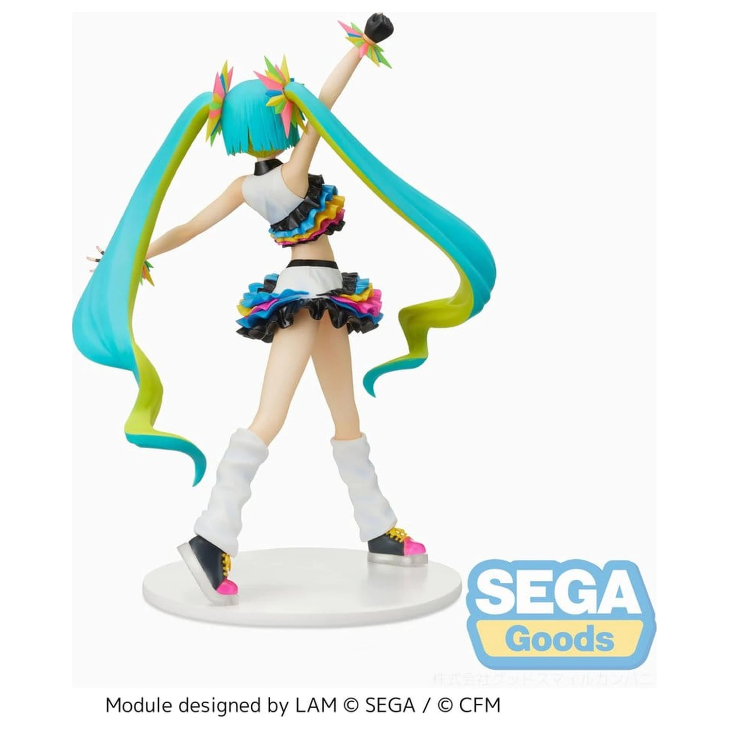 Hatsune Miku Project DIVA MEGA39's FIGURIZM Figurină din PVC Hatsune Miku - Catch the Wave 25 cm poza produsului