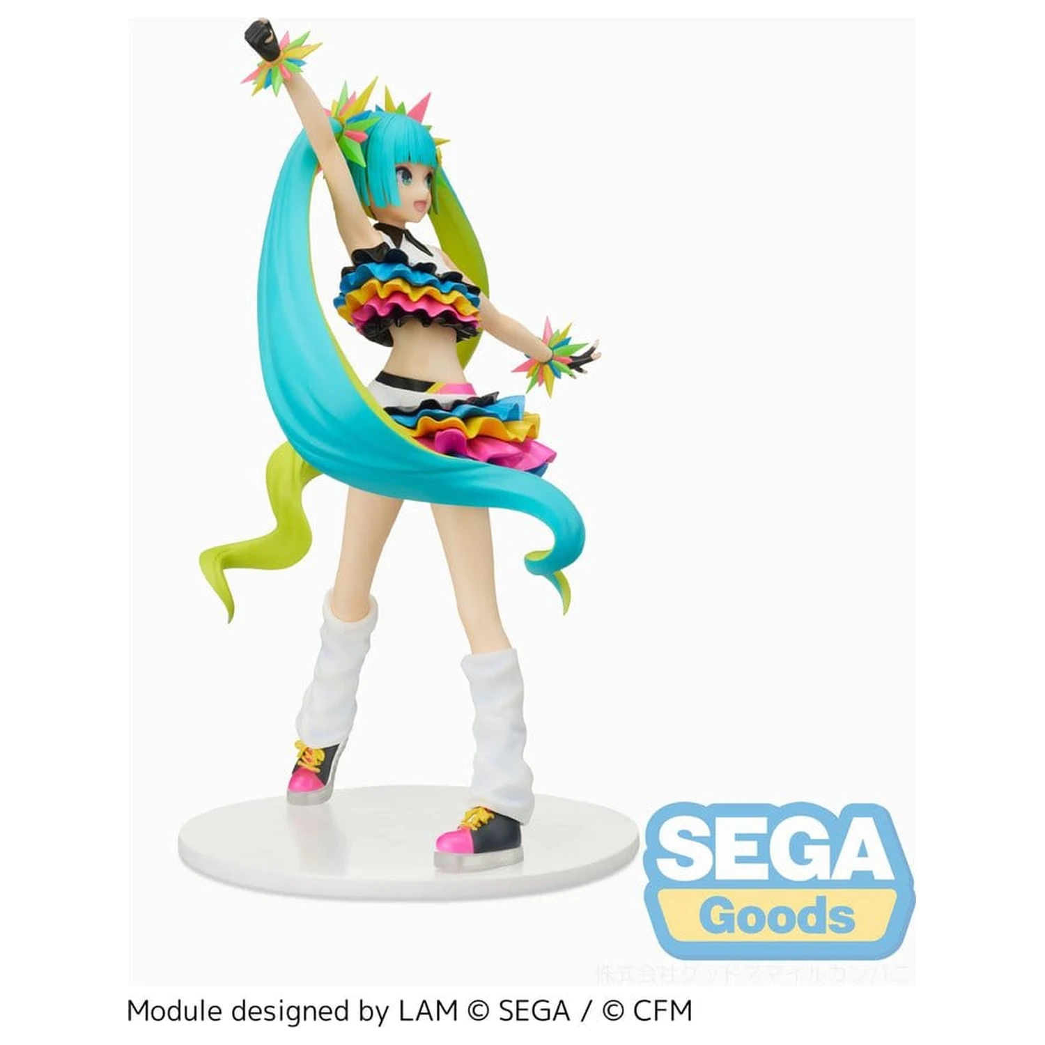 Hatsune Miku Project DIVA MEGA39's FIGURIZM Figurină din PVC Hatsune Miku - Catch the Wave 25 cm poza produsului