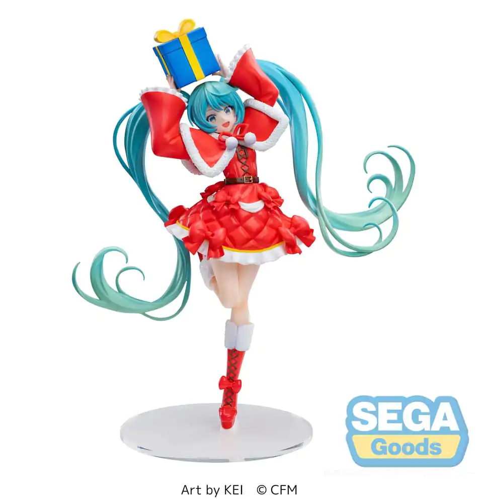 Hatsune Miku Series statuie PVC Luminasta Hatsune Miku Christmas 2024 19 cm poza produsului