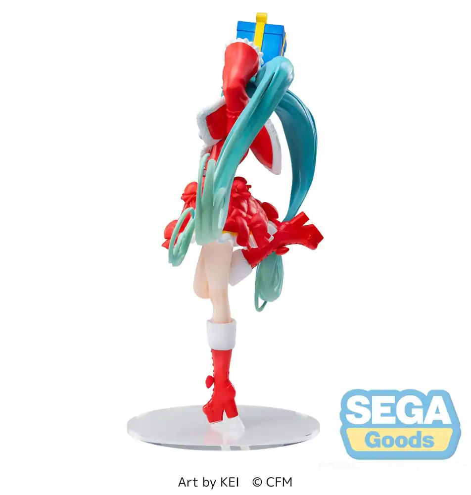 Hatsune Miku Series statuie PVC Luminasta Hatsune Miku Christmas 2024 19 cm poza produsului