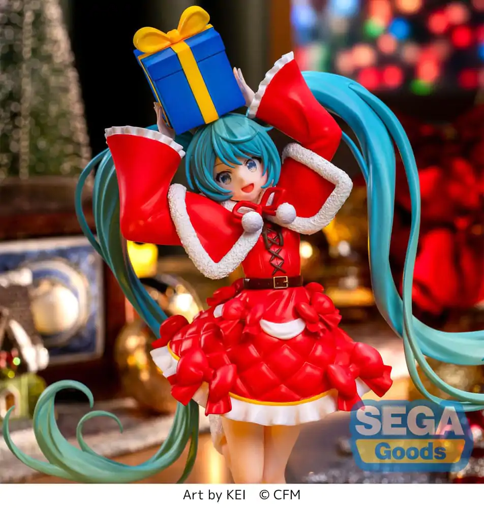 Hatsune Miku Series statuie PVC Luminasta Hatsune Miku Christmas 2024 19 cm poza produsului