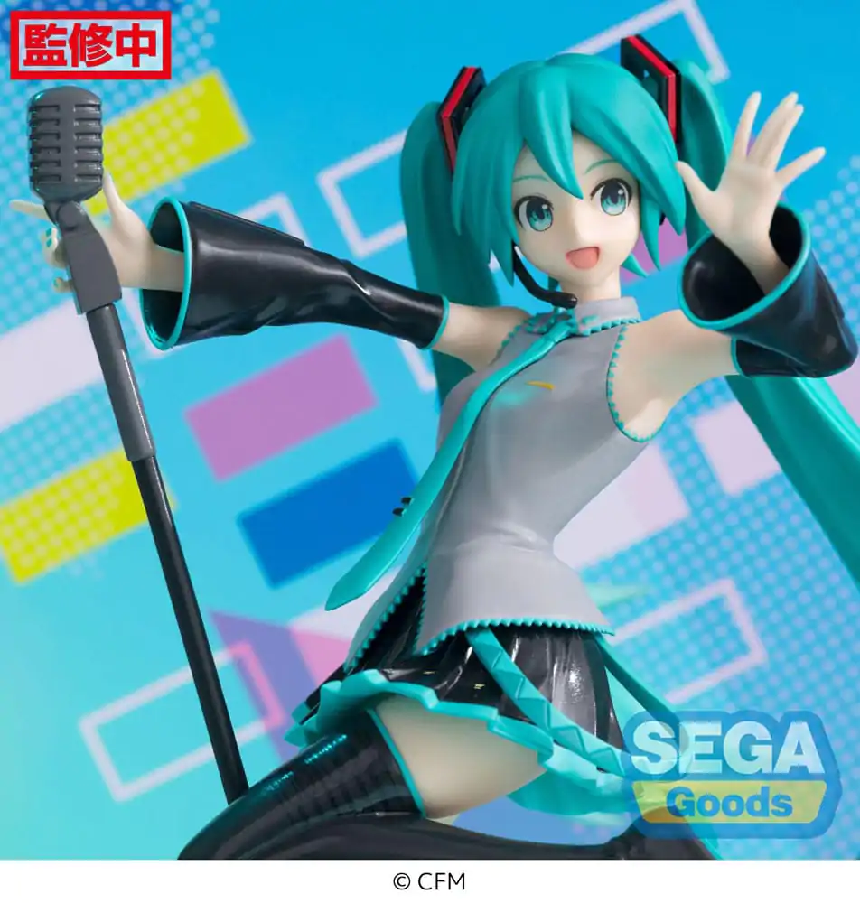 Statuie PVC Hatsune Miku Series Luminasta Project DIVA MEGA39's 15th DIVA Ver. 18 cm poza produsului