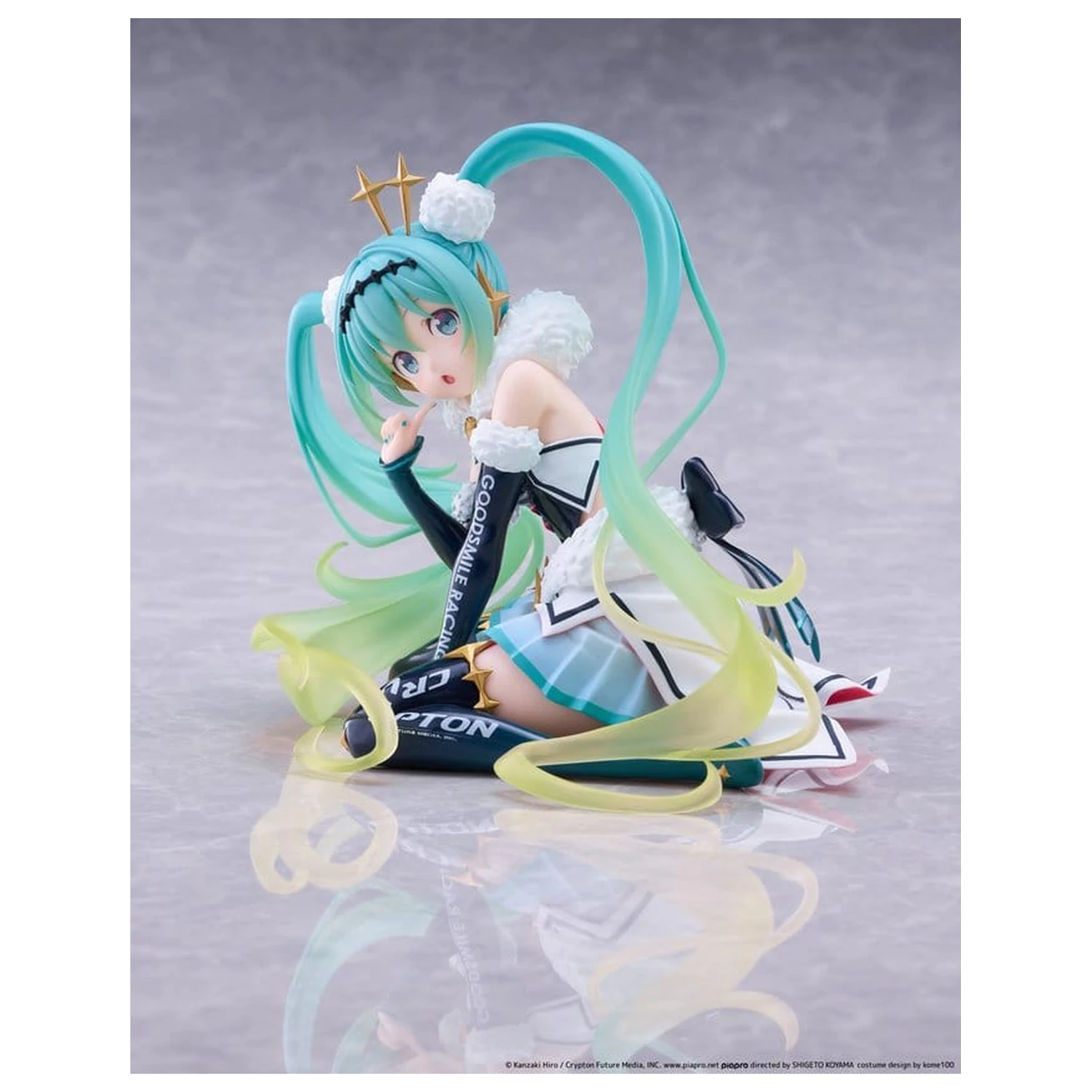 Hatsune Miku Taito Kuji figurina PVC Racing Miku 2018 Ver. Round 8 13 cm poza produsului