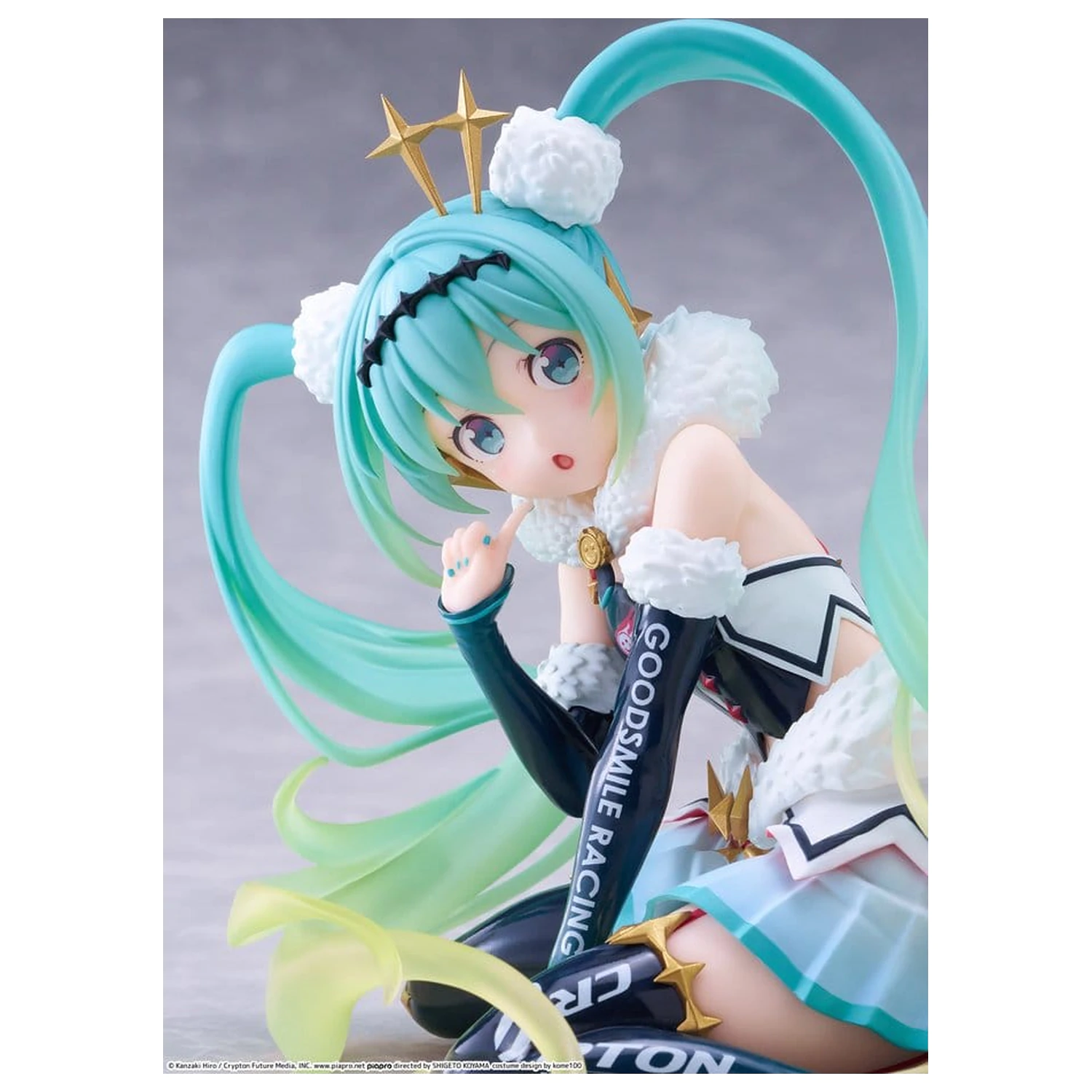 Hatsune Miku Taito Kuji figurina PVC Racing Miku 2018 Ver. Round 8 13 cm poza produsului