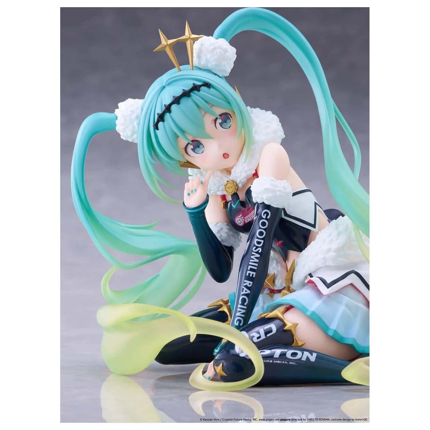 Hatsune Miku Taito Kuji figurina PVC Racing Miku 2018 Ver. Round 8 13 cm poza produsului