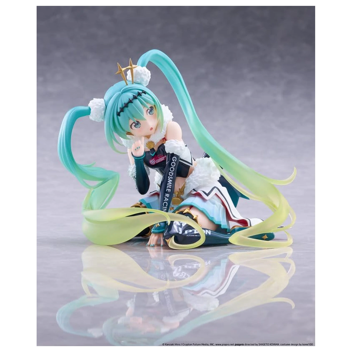 Hatsune Miku Taito Kuji figurina PVC Racing Miku 2018 Ver. Round 8 13 cm poza produsului