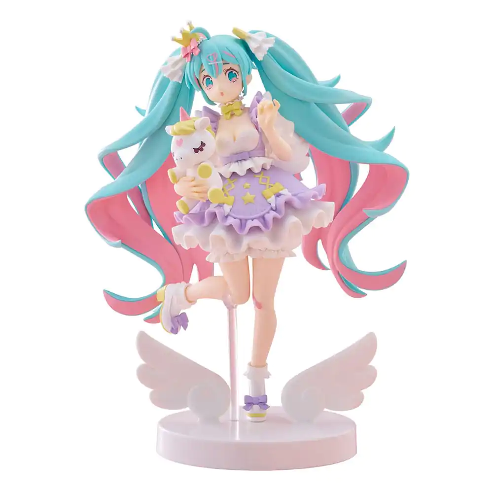 Hatsune Miku Tenitol Statuetă din PVC Hatsune Miku Yumekawa Princess Lavender Ver. 21 cm poza produsului